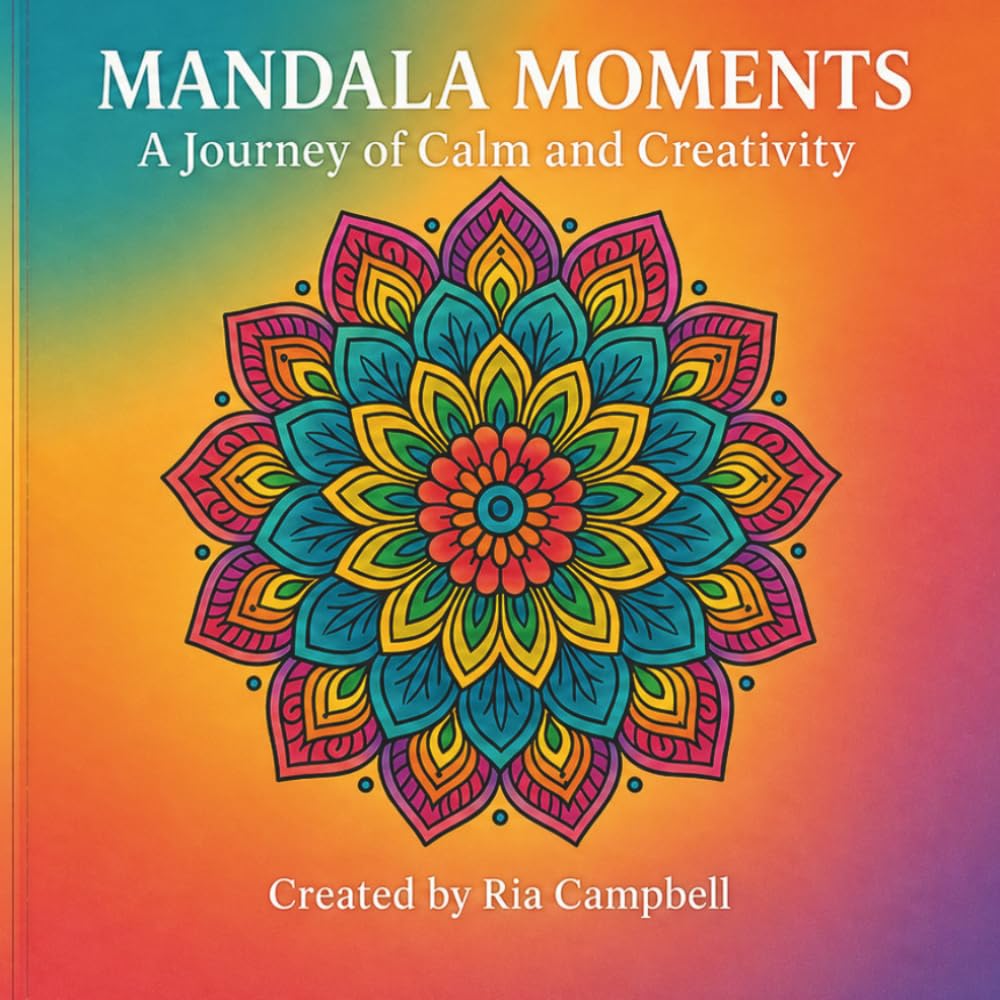 Mandala Moments: A Journey of Calm and Creativity