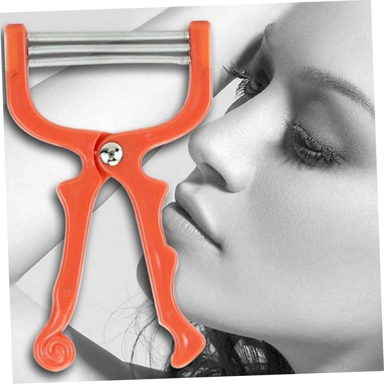 3pcs Painless Facial Hair Epilators Portable Spring Hair Removal Tool for Quick and Gentle Face Shaving for Women and Men Upper Lip Chin and Cheeks