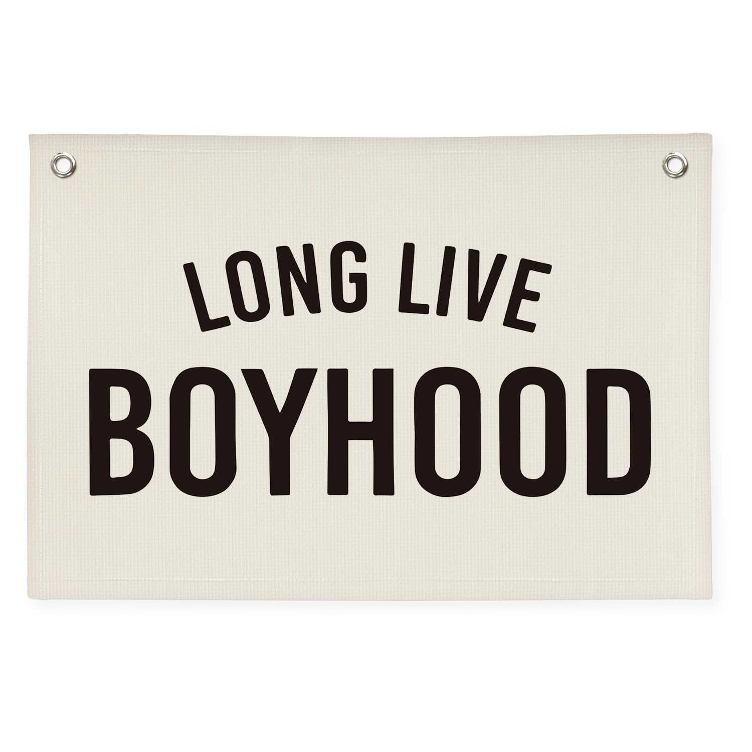 Boy Room Decor,Long Live Boyhood Canvas Banner Nursery Playroom Wall Decor for Boys Bedroom Toddler Decorations Teen Boy Room Decor,Playroom Decor Wall Hanging Flag Canvas Banner 30x20 Inch