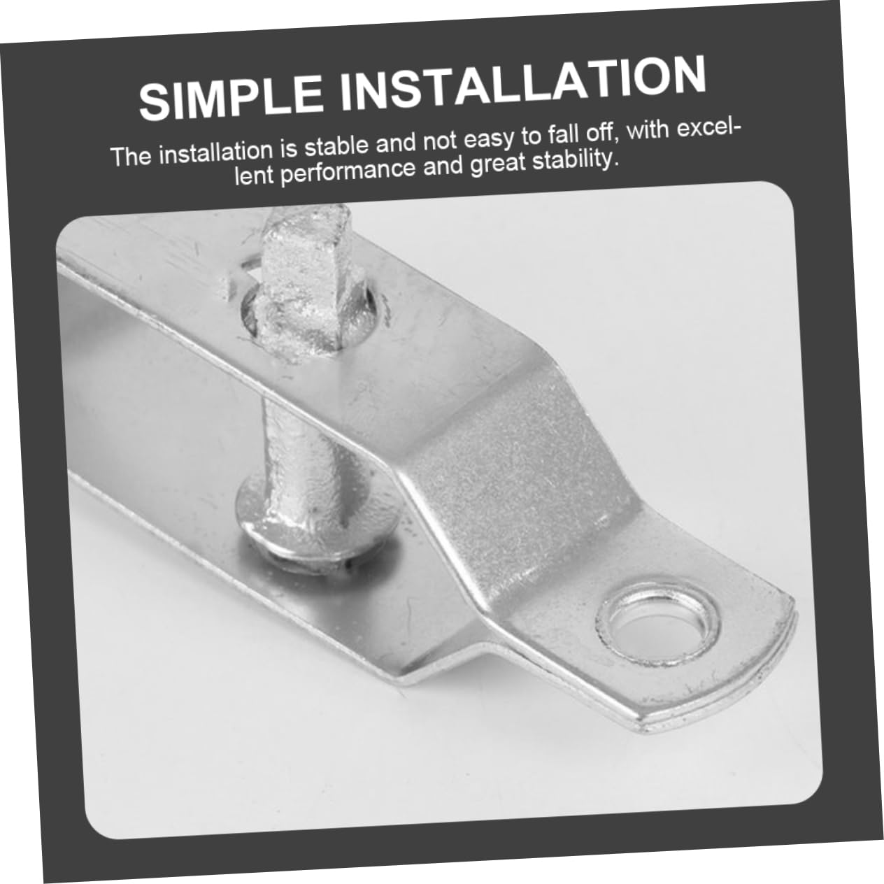 Yardwe 10pezzi Tendifilo Zincato e Resistente Per Recinzioni e Facile Installazione e