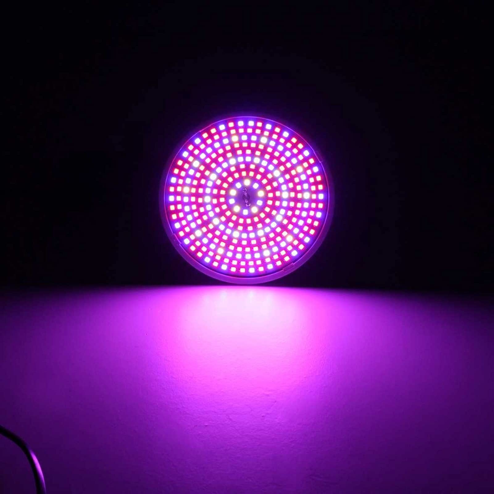 Światło do uprawy roślin w pomieszczeniach Światło do uprawy roślin Pełne spektrum PCV Lampa do uprawy roślin w pomieszczeniach Niebieski + czerwony + biały + diody LED do hydroponiki Zielona lampa