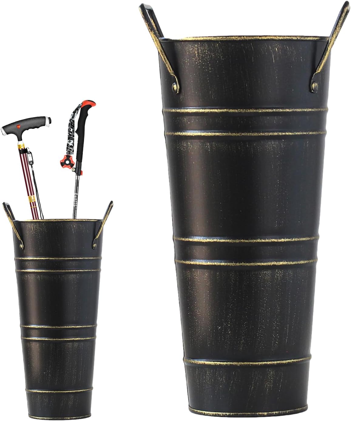 Woyibel Umbrella Stand Rack Iron Umbrella Holder Bin Free Standing