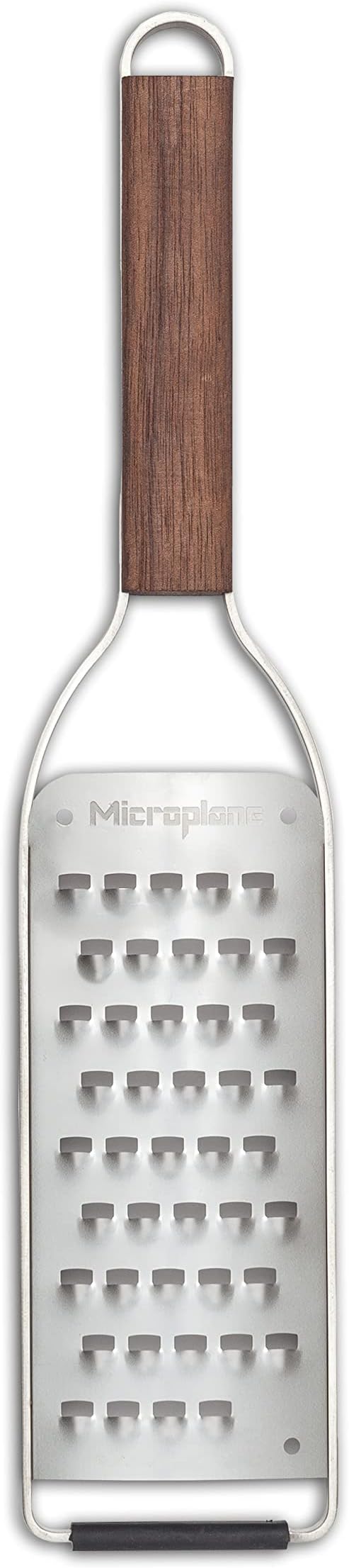 Master Series Wood Handle Stainless Steel Frame Extra Coarse Blade Cheese Grater