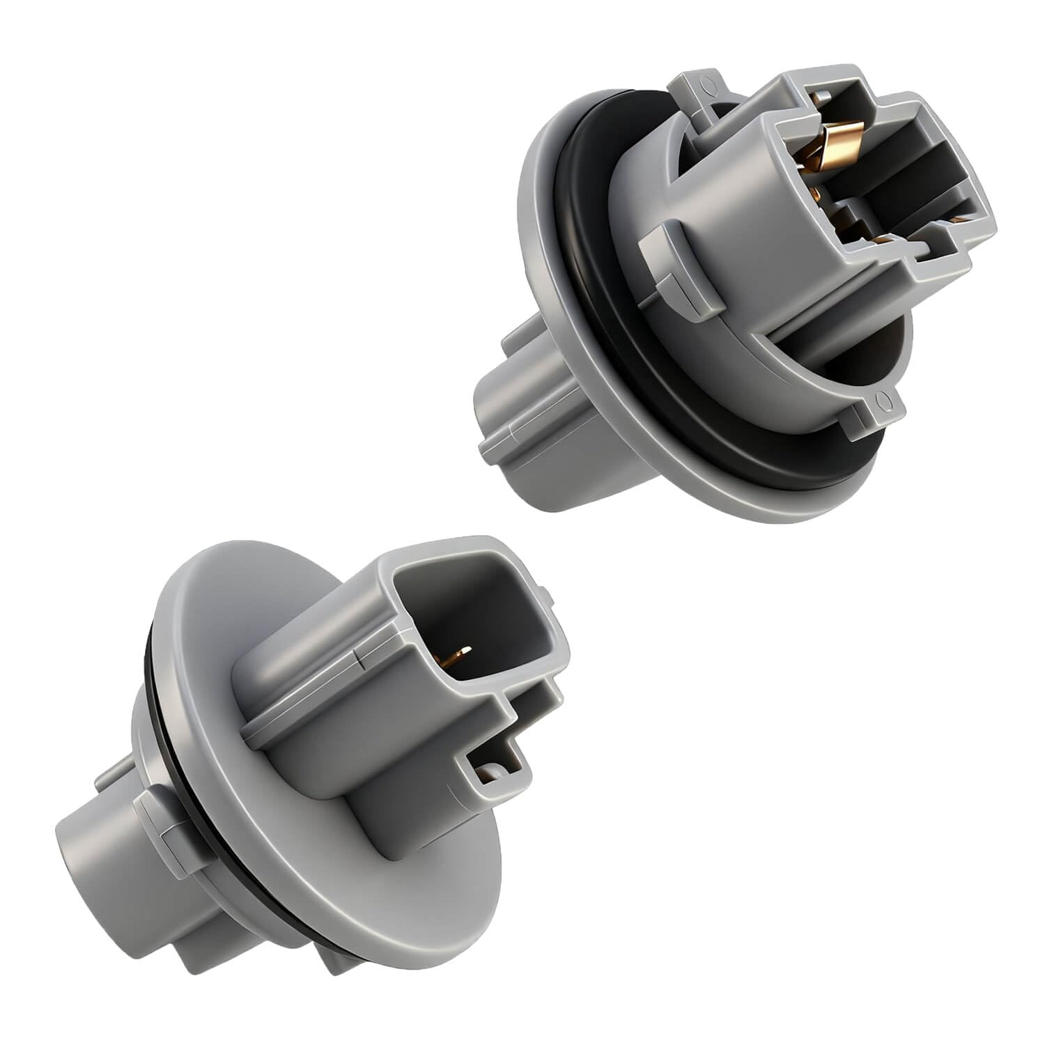 Front Turn Signal Light Bulb Plug Socket，Compatible with Toyota Tacoma Tundra Replaces# 90075-60060 9007560060 (2Pcs)