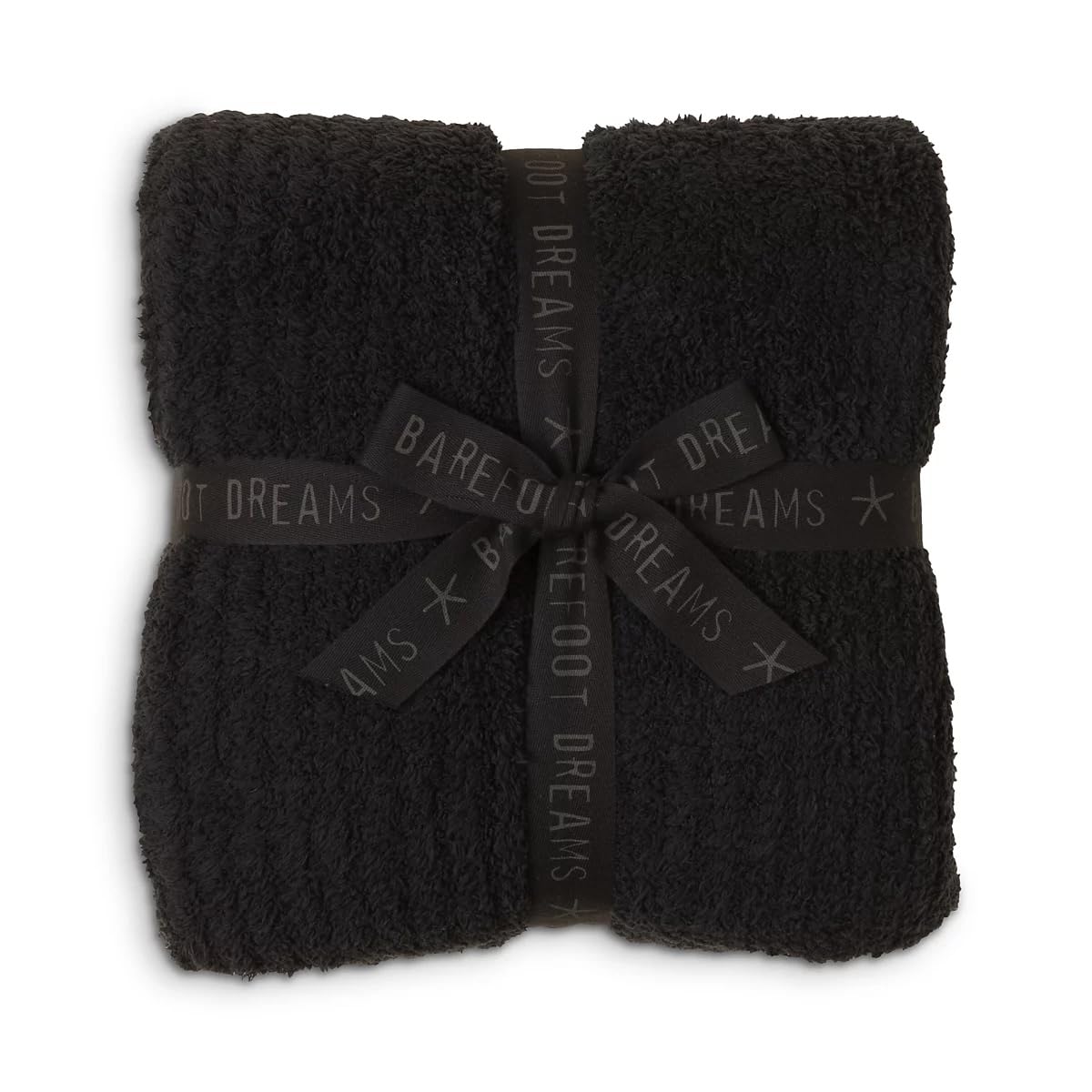 Barefoot Dreams® CozyChic® Ribbed Throw, Black, 54"x72"