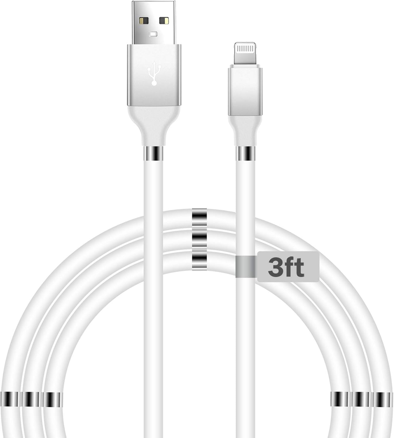 Aduro Self Winding Fidget Lightning iPhone Charger