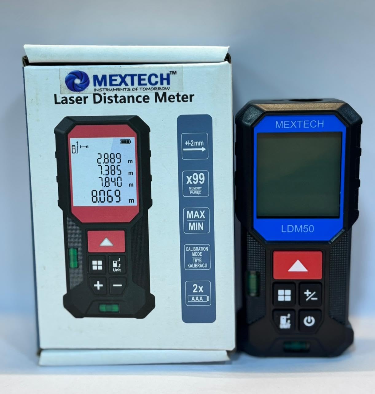 Mextech Laser Distance Meter LDM 50 3