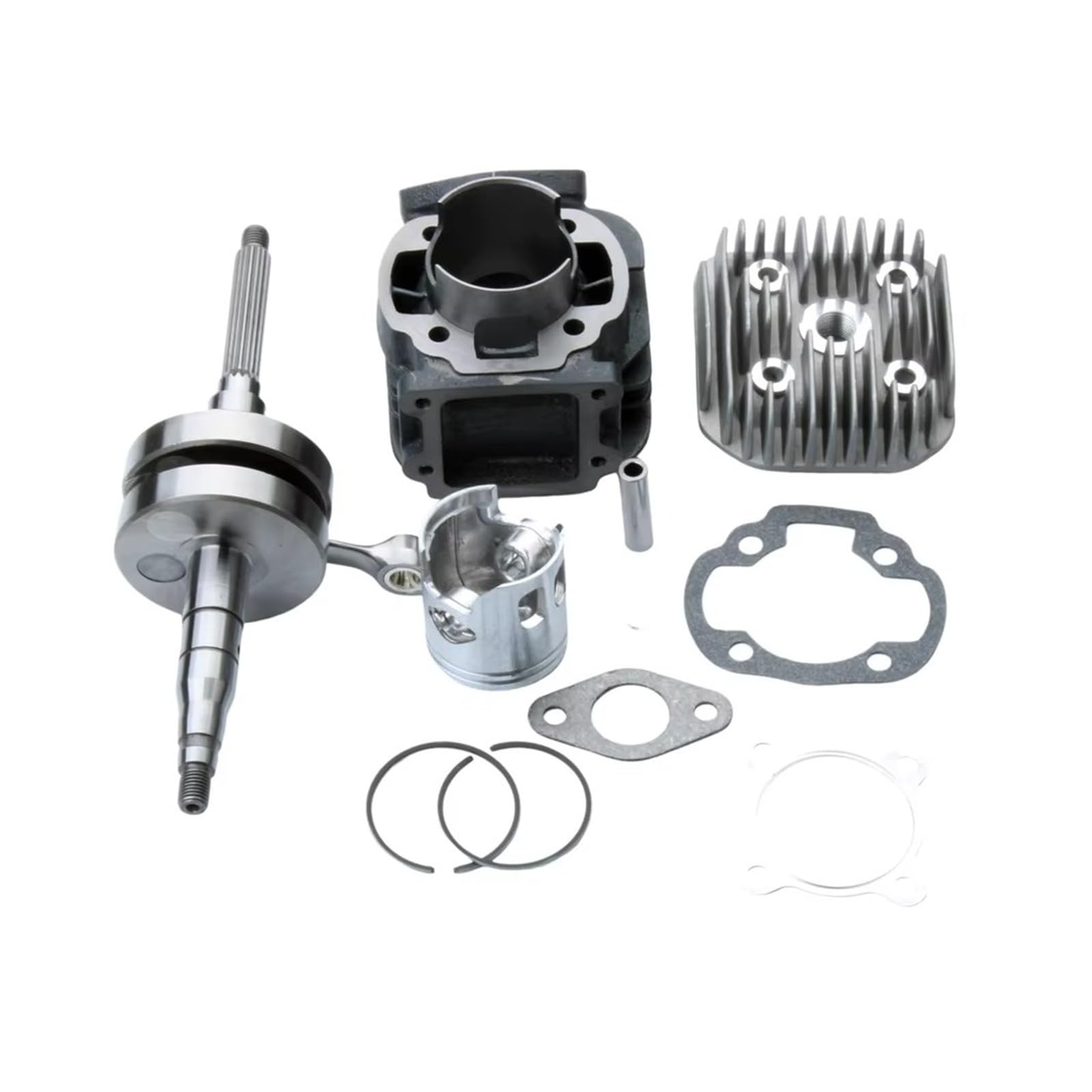 Cilindro Pistone Anello Per MBK 50 Per Booster Per Next Per Spirit Per Pista 50cc 47mm/10mm 2T Scooter 70cc Big Bore Kit Cilindro E Racing Albero Motore