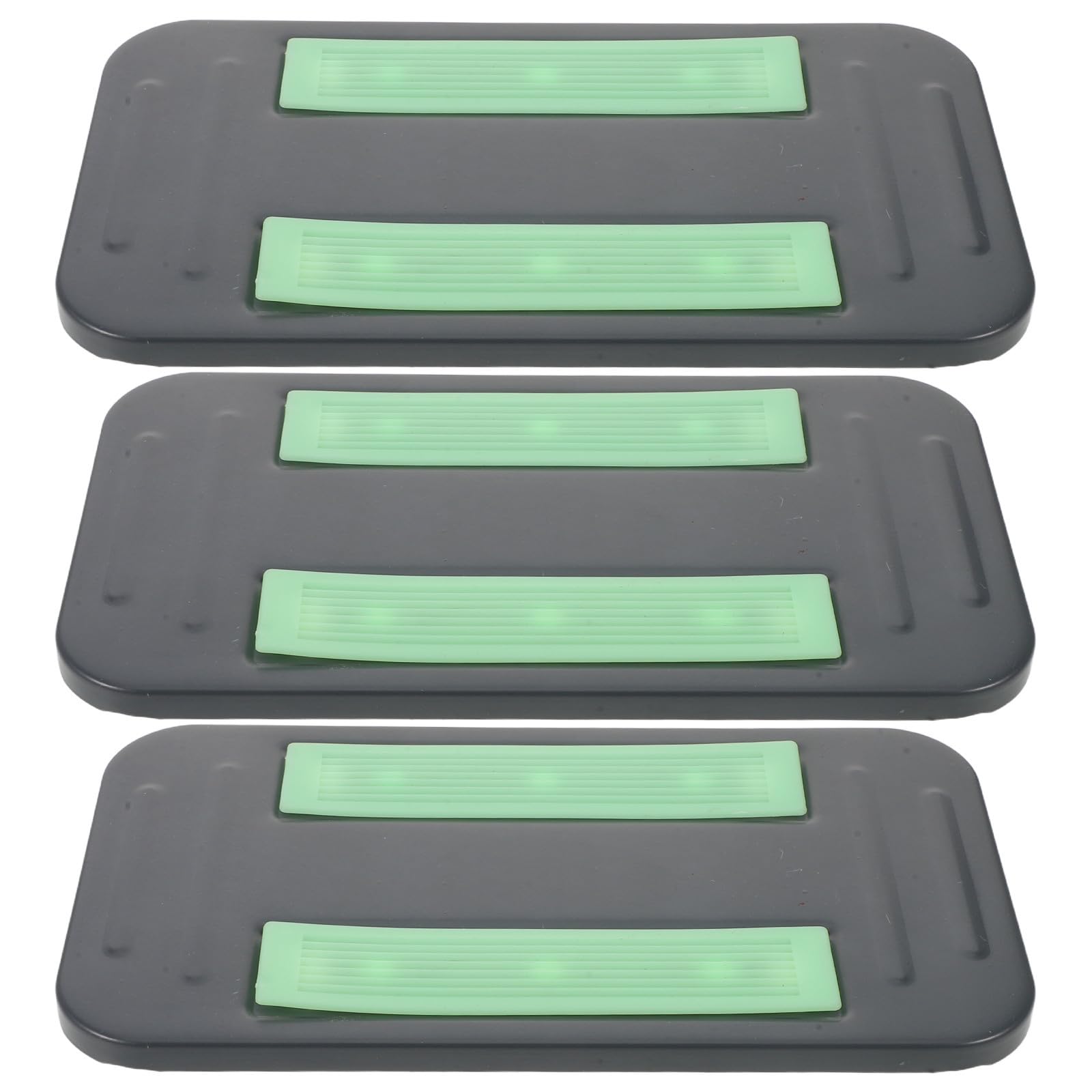 Almohadillas para escalera de litera de hierro protectoras y antideslizantes de color negro