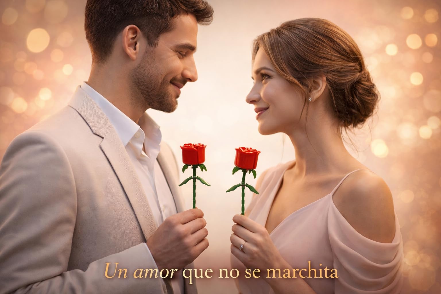 2 Flores Rosa Eterna | Flowers Botanic Bloques de Construcción Adultos | Flores Artificiales Decoracion Hogar | Maquetas para Construir Adultos , Regalos San Valentin, Dia Dos Namorados, Regalo madre — view 2