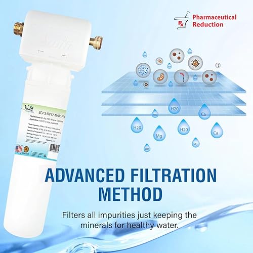 Miniatura 8 de Swift Green Filters SGF3-14-MAX-Rx-2– Sistema de filtro de agua para debajo del fregadero de varias etapas | Alta capacidad, ecológico, conexión