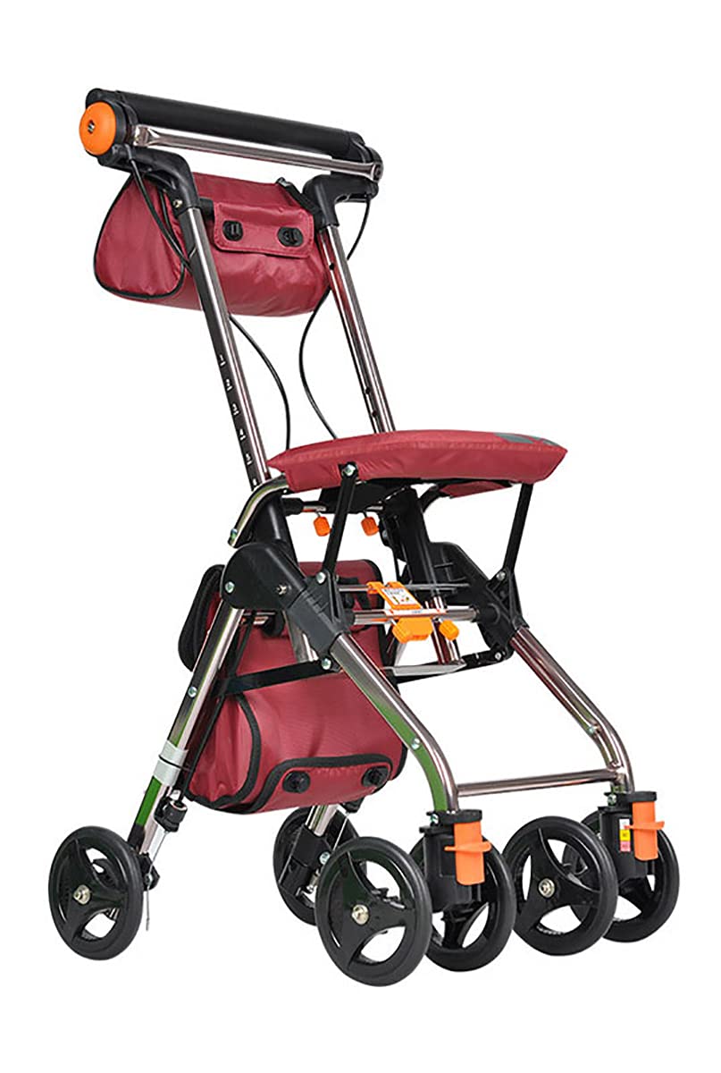 Buy YUNZHIDUAN Walkers for seniors, Upright Rollator Walker with Big 6