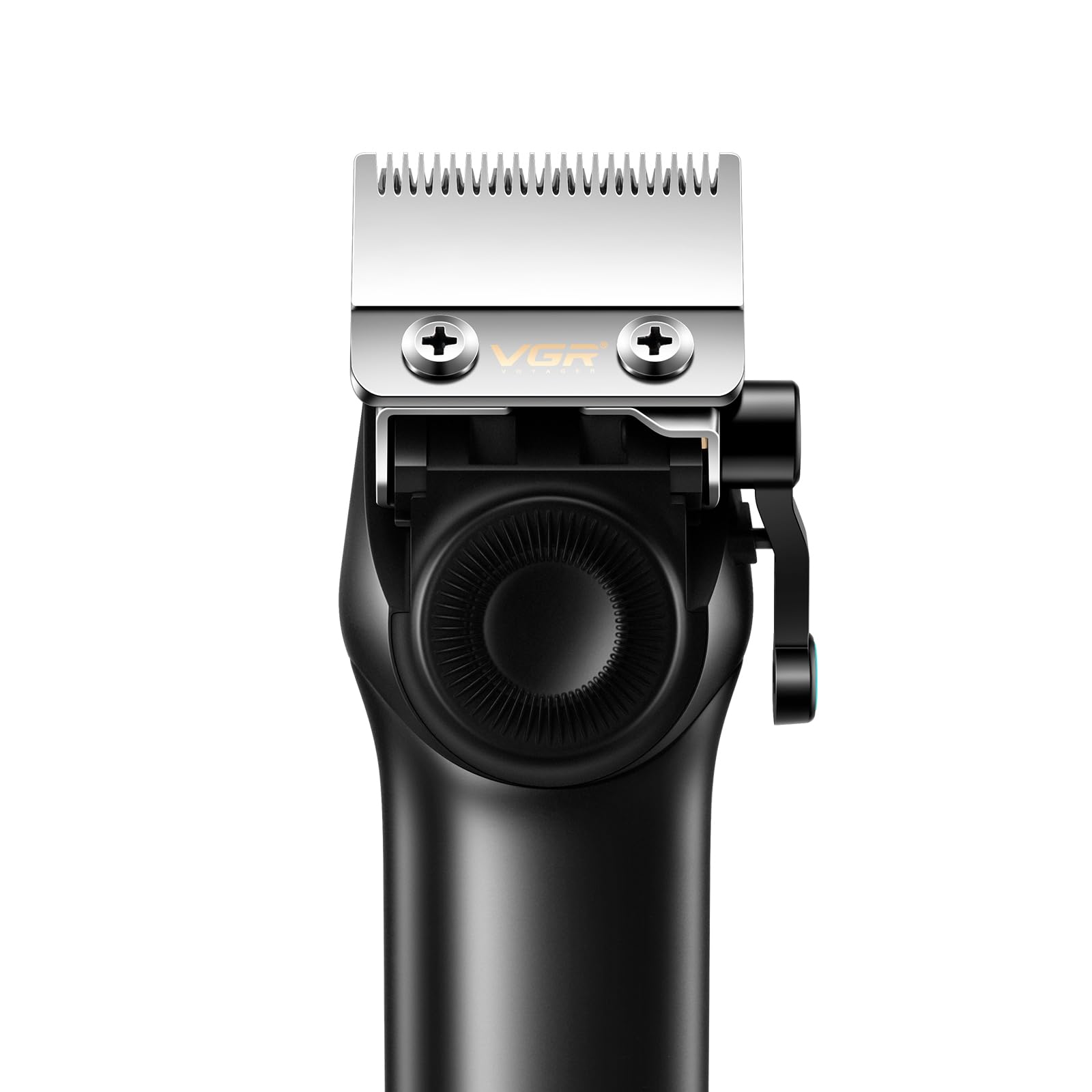 VGR 001 Lama di ricambio in acciaio al carbonio DLC per clipper, Lame mobili in ceramica di precisione professionale con 2 coppie di viti, Clipper modello con lama fissa rivestita