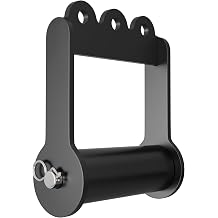 GCA Cobra Clasp Revolving Deadlift Handle Rolling Strength Iron Grip Training Arm Wrestling Hand Gripper Bishop Grip 2"