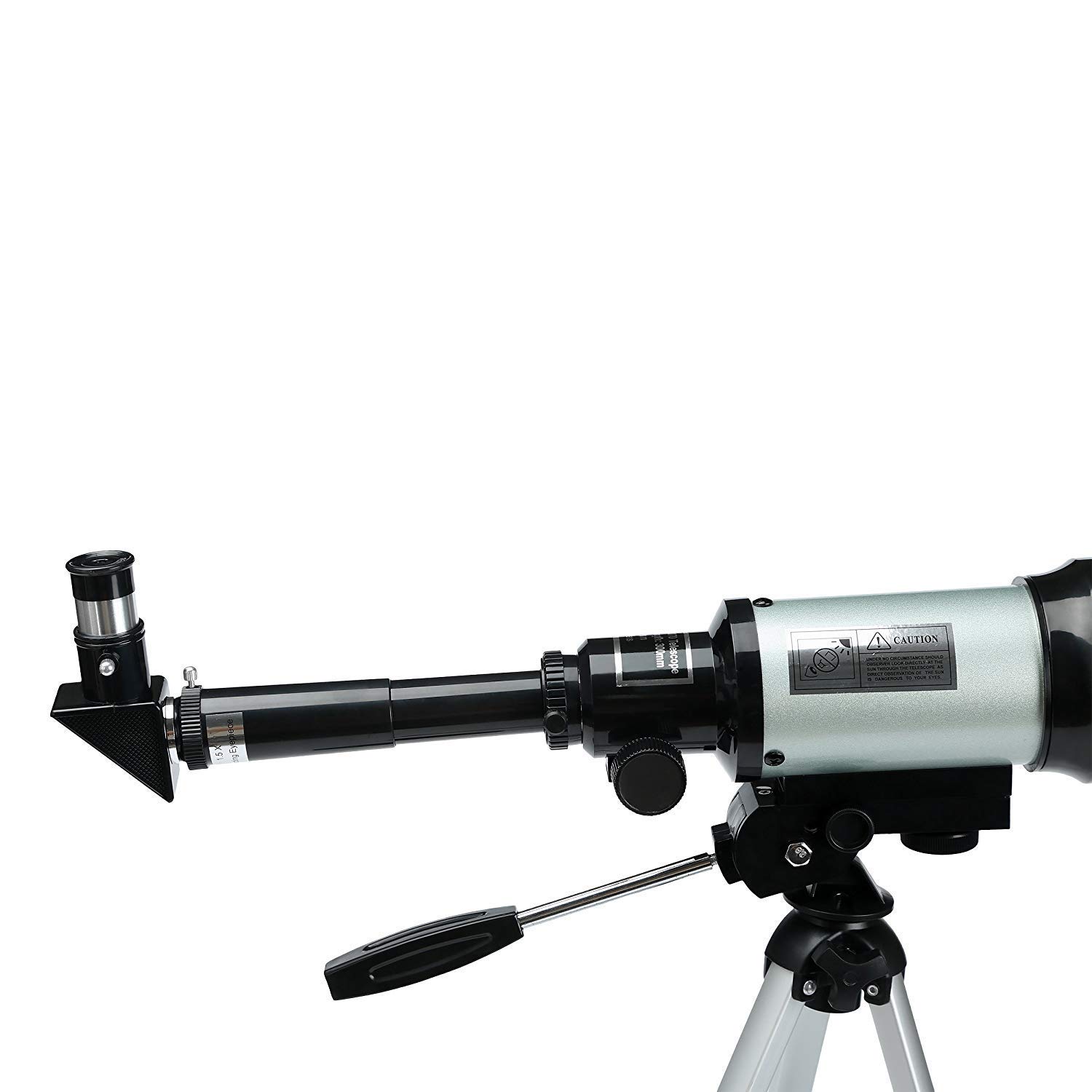 Bambini per principianti adulti, rifrattore astronomico da 70 mm con treppiede regolabile e cercatore - portatile perfetto per bambini adolescenti