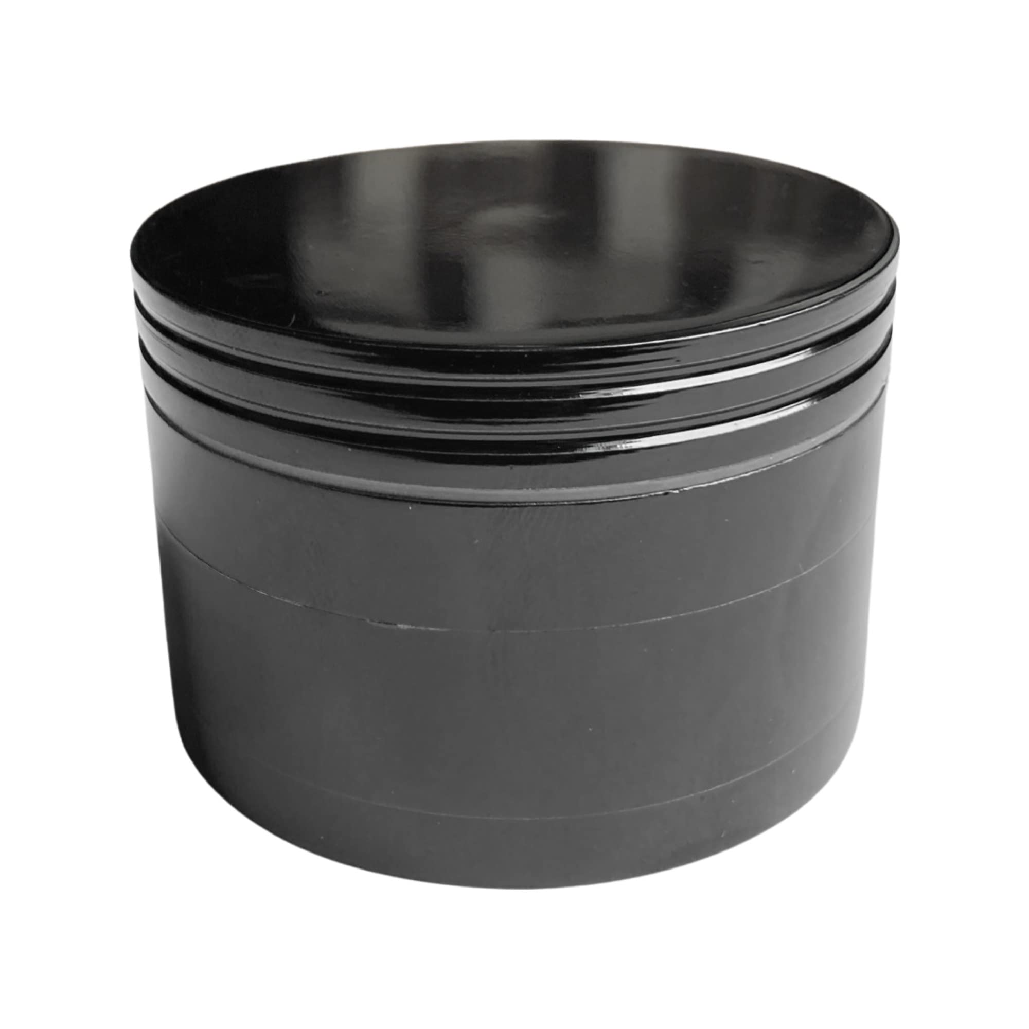 Moonx Metallic herb Crusher with Honey dust Filter 4parts (Black, 53)