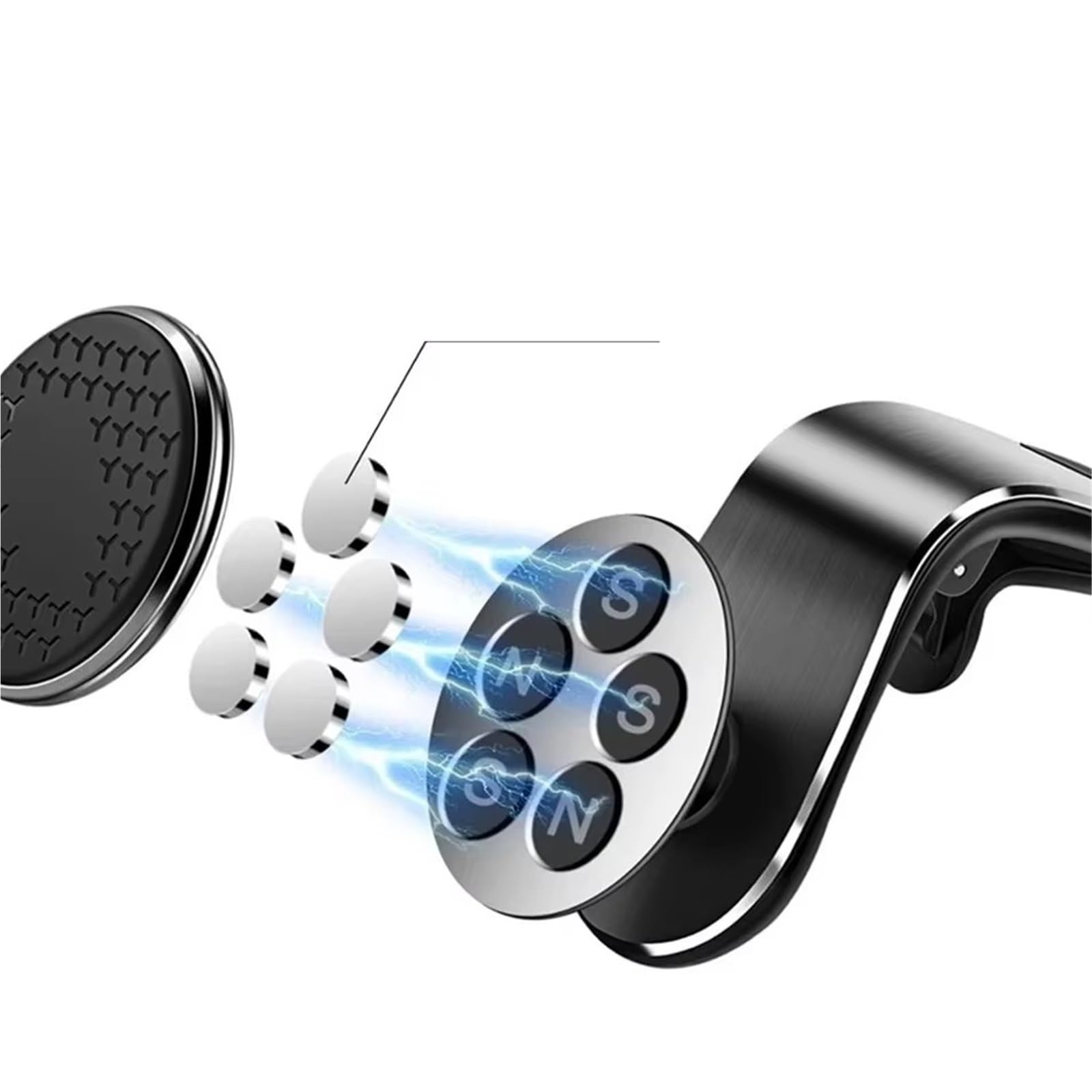 para Xiaomi Soporte Magnético para Teléfono Automóvil Ventilación Aire Imán Inteligente GPS Móvil Soporte Soporte Móvil Coche