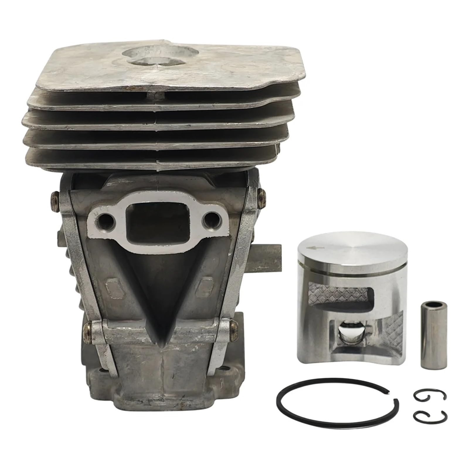 Compatible con Husqvarna 135, 140, 135E, 140E, repuesto de pasador de anillo de motosierra, piezas de repuesto, kit de junta de bujía de pistón de cilindro de 41 mm