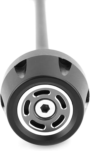 Vista 32 de MAD HORNETS - Deslizador de rueda de horquilla de eje delantero + trasero para Du-cati Scrambler 400 800 1100, color rojo