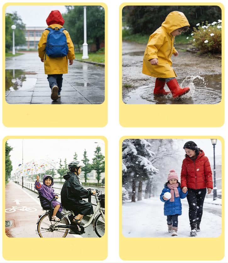 Image of 10 Pairs Kids Shoe Covers for Rain Disposable Waterproof Shoes Cover Plastic Clear Heavy Duty Shoe Cover for Kids Children