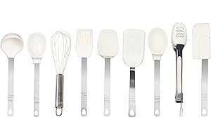Rae Dunn Everyday Collection 9 Piece Essential Mini Kitchen Tools Set