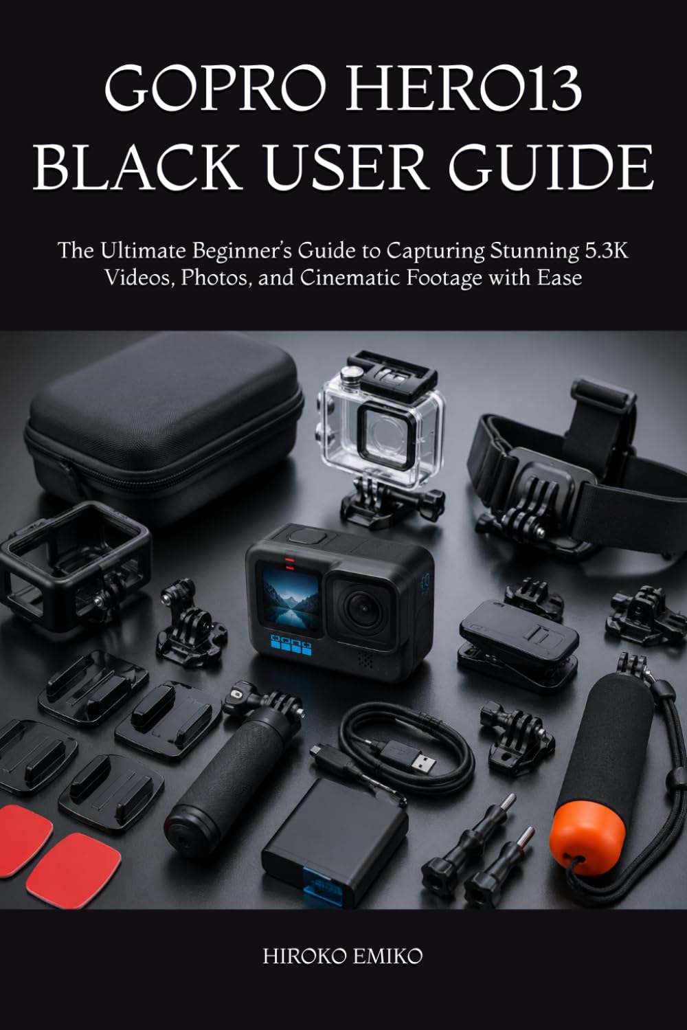 GOPRO HERO13 BLACK USER GUIDE: The Ultimate Beginner’s Guide to Capturing Stunning 5.3K Videos, Photos, and Cinematic Footage with Ease