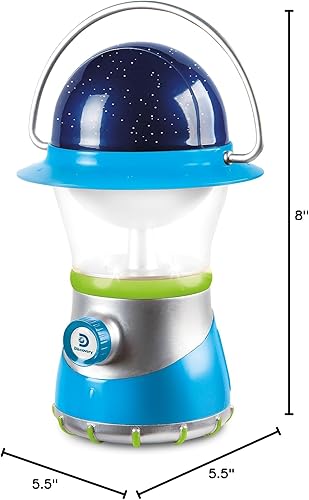 Miniatura 7 de DISCOVERY KIDS 2 en 1 4X LED Starlight Lantern y proyector de estrellas, uso en interiores, 2 modos linterna y proyector, fácil de usar para niños,