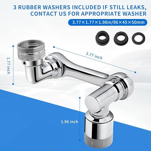 Lianfengymx Bronze Robot Arm Water Nozzle, A Full -Range Rotating Faucet Extensor, Two Types Of Water Outlets, Connected To The Faucet Of The Kitchen And Bathroom Sink. #TOP3