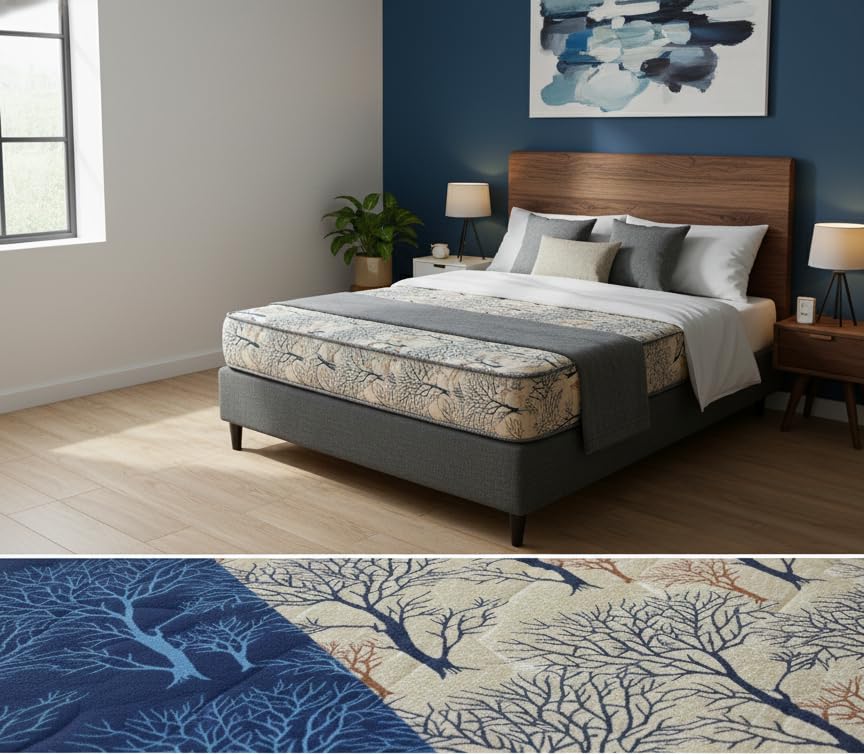 Sleep Lite Dual Comfort 5 Inch Mattress | 5 Year Warranty | Reversible Design | Soft & Firm Sides | Superior HD Foam | Breathable Knitted Fabric | Bed Mattress | Single Size (72 x 36 x 5)-image-38