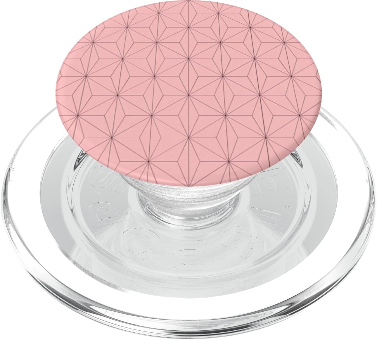 Pink Anime Kimono Pattern Japanese Cosplay PopSockets PopWallet for MagSafe
