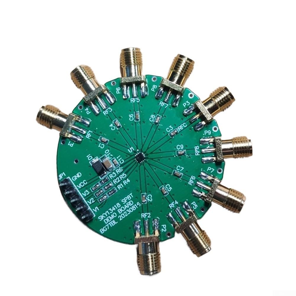 RF-Schaltermodul SP8T für 8-Antennen-Auswahl 50 kHz bis 6 GHz mit konsistenter Einfügedämpfung und Isolationsleistung