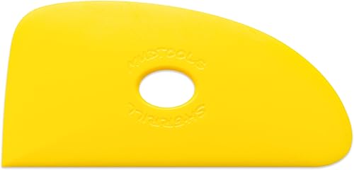 Miniatura 4 de Mudtools Costilla Polimérica Azul Tamaño 4 Firme - Triple Radio - Cerámica, Cerámica, Arcilla - B4