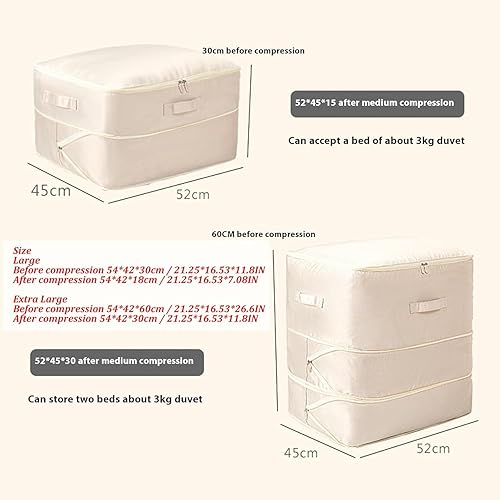 Miniatura 5 de 2024 NUEVO Organizador Autocompresivo Ahorro de Espacio, Bolsas Organizadoras Autocompresivas para Mudanzas, Bolsa de Almacenamiento para Ahorro de