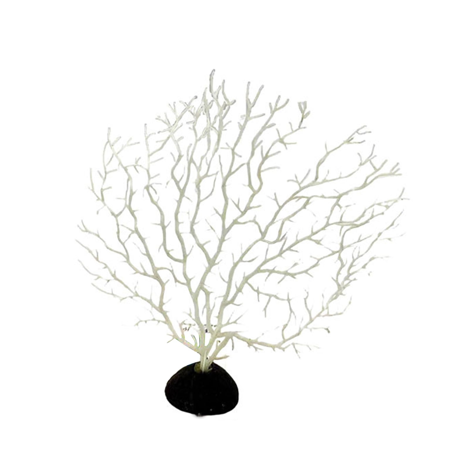 Lily Brown Artificial Coral Branch Faux Coral Aquariums Ornament Fish Tanks Landscape Sea Fan Coral Decorations Artificial Coral Branch