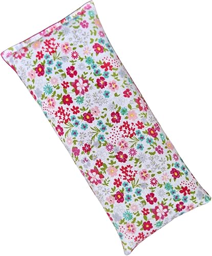 Paquete de Frío y Calor Reutilizable y Almohadilla Térmica Apta para Microondas con Semillas de Lino y Hierbas Secas