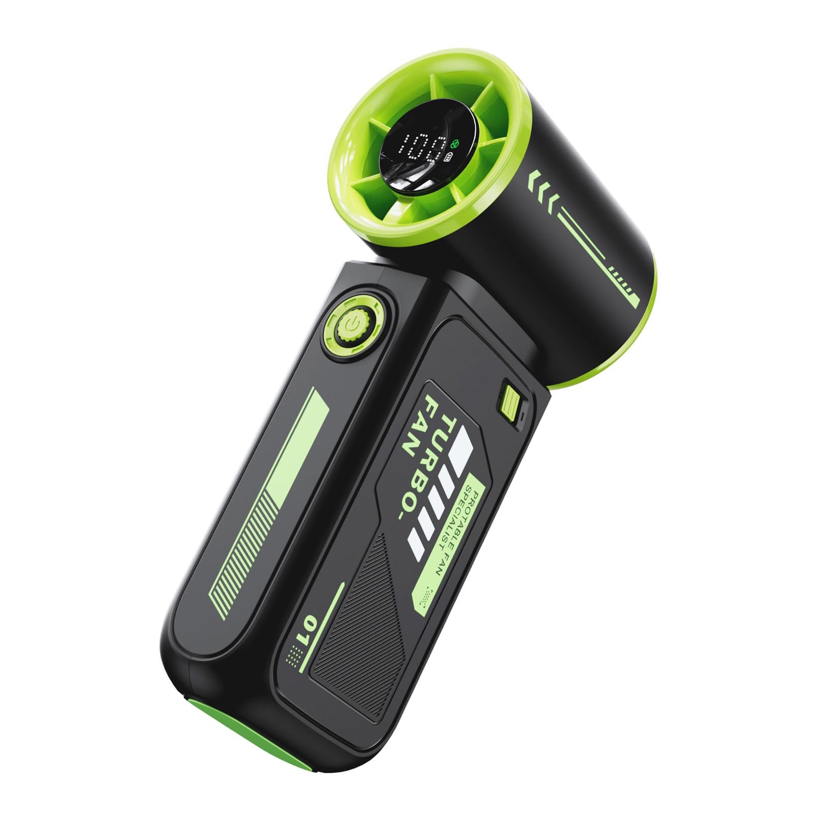 Kelisdi Multifuntional Handheld Fan Efficient Cooling Fan 3600mAh Powerful ABS Texture Perfect for Outdoor Travel Use Small Travel
