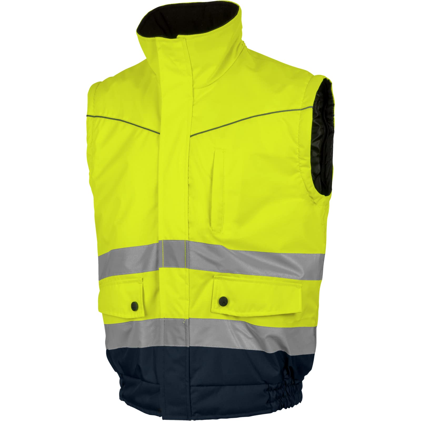 WÜRTH MODYF Chaqueta térmica de alta visibilidad 2 en 1 amarilla para hombre