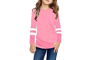 Long Sleeve Shirts for Girls, Size 7: Comfortable and Stylist Tops for Kids