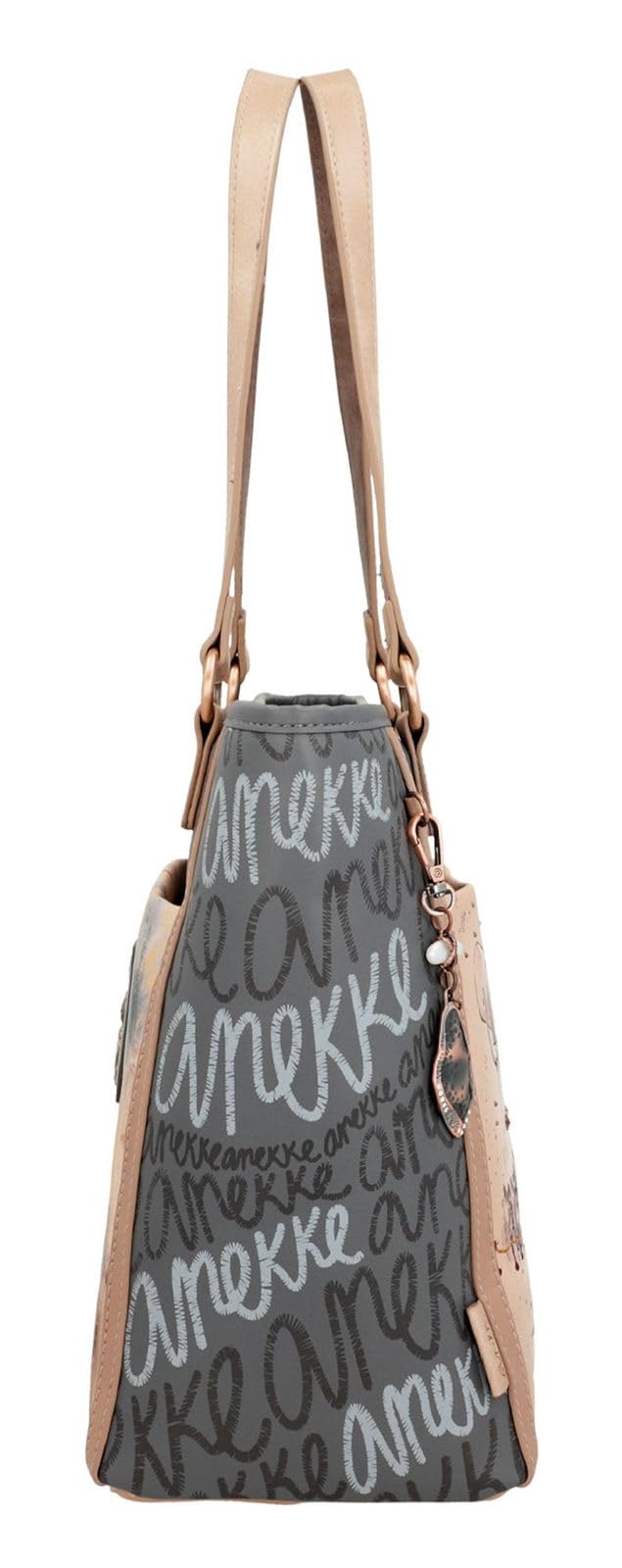 Anekke Schultertasche für Damen mit Reißverschluss, bunt