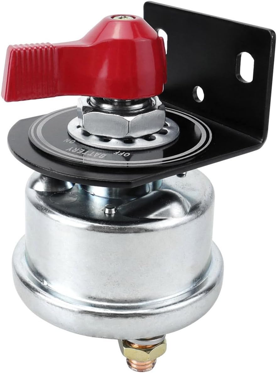 High Current Battery Disconnect Switches 12-48V Isolator Cut Off Switches for Marine Boat Car Truck Campers