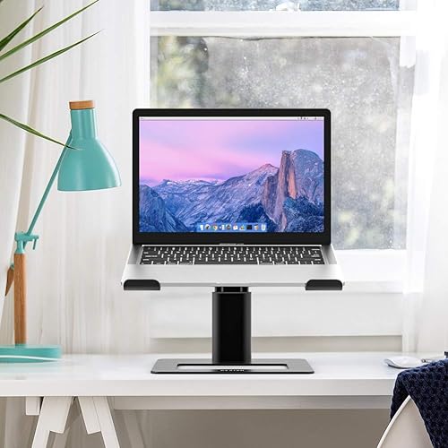 Miniatura 8 de Besign LSX3 - Soporte de aluminio para laptop soporte ergonómico ajustable soporte elevador para computadora compatible con Air Pro Dell HP Lenovo