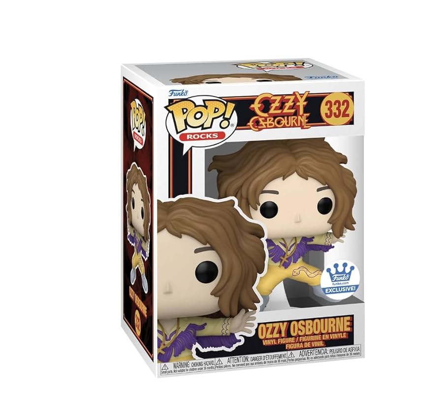 Amazon.com: Funko Rocks Ozzy Osbourne Pop Action Figure
