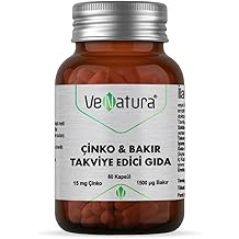 Venatura Zinc & Copper Food Supplement 60 Capsules 1 Pack (1 x 1 Piece)