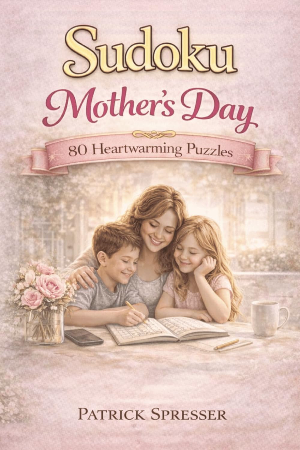 Sudoku: Mother's Day | A Journey of Motherhood | 6x9, 102 pages | 80 Puzzles with Solutions: Heartwarming Sudoku Puzzles to Relax, Reflect, and Celebrate the Love of Motherhood