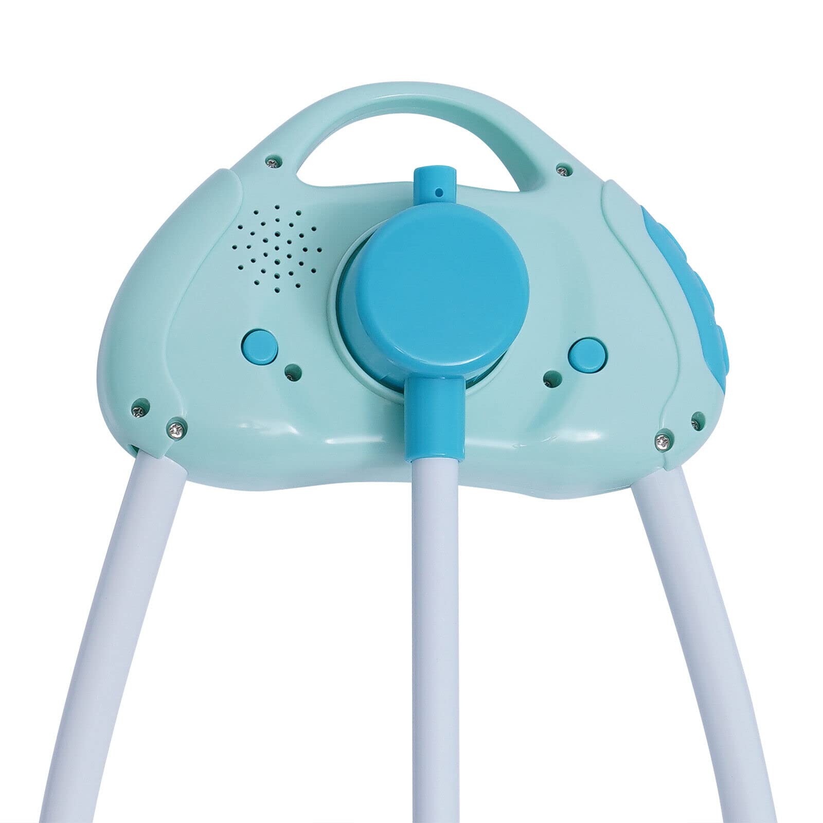 SHZICMY Babywiege Elektrische Babyschaukel Elektrisch Babywiege Babybett Baby Stubenwagen Automatik Safe Baby-Wiege mit Musik Sicher Wippe