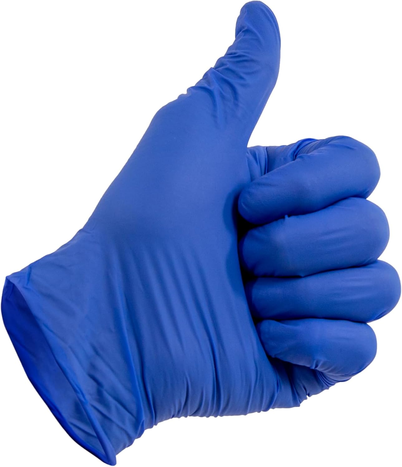 Biodegradable Nitrile Disposable Gloves, Violet Blue Color, Powder and Latex Free Gloves - 100