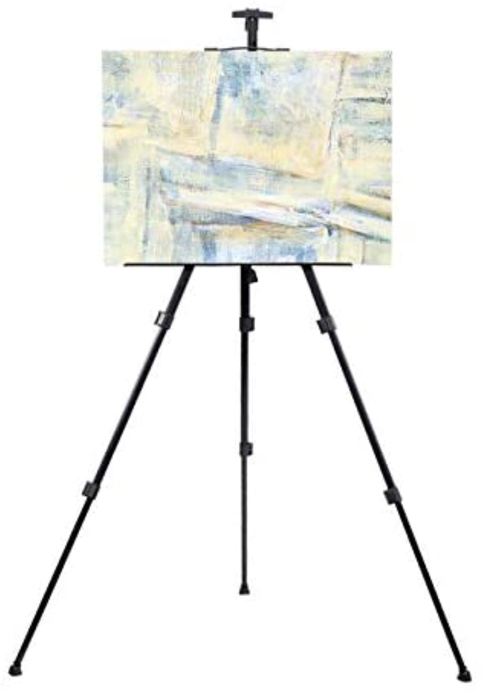 Cavalletto da Disegno, cavalletto telescopico Pieghevole, Strumento per Schizzi e Pittura, Facile da trasportare