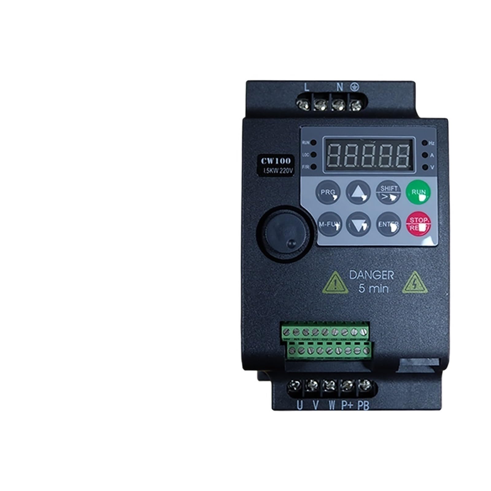 Przetwornica częstotliwości 0,75 kW/1,5 kW/2,2 kW/3,7 kW/5,5 kW 1/2/3/5/7,5 KM 380 V Przetwornica częstotliwości VFD Przetwornica prędkości silnika Sterowanie wektorowe(7.5HP 5.5KW)
