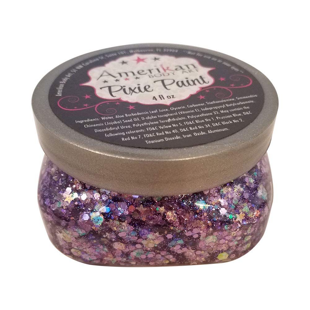 Purple Rain Pixie Paint Glitter Gel (4 oz)