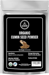 Sponsored Ad - Organic Cumin Seed Powder by Naturevibe botanicals, 1 lb (Cuminum cyminum L.)